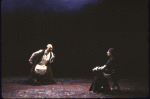 Actors Rodney Scott Hudson & Richard Spore  in a scene fr. the New York Shakespeare Festival production of the play "Henry IV Part 2." (New York)