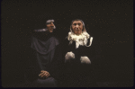 Actors (L-R) Richard Spore & William Duell in a scene fr. the New York Shakespeare Festival production of the play "Henry IV Part 2." (New York)