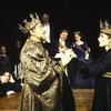 Actors (L-R) Diane Venora, Kevin Kline, Clement Fowler (Front), Brian Murray, Dana Ivey & Susan Gabriel (Front) in a scene fr. the New York Shakespeare Festival production of the play "Hamlet." (New York)