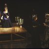 Actors (L-R) Brian Murray, Dana Ivey, Susan Gabriel & Clement Fowler in a scene fr. the New York Shakespeare Festival production of the play "Hamlet." (New York)
