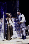 Actors Cordelia Gonzales and Campbell Scott in a scene from the New York Shakespeare Festival production of the play "Pericles." (New York)