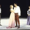 Actors (L-R) Christopher Walken, Kathryn Meisle, Raul Julia & Mary Beth Hurt in a scene fr. the New York Shakespeare Festival production of the play "Othello" at the Delacorte Theater in Central Park. (New York)