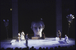 Actors in a scene fr. the New York Shakespeare Festival production of the play "Othello" at the Delacorte Theater in Central Park. (New York)