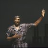 Actor Keith David in a scene fr. the New York Shakespeare Festival  production of the play "Coriolanus." (New York)