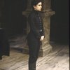 Actress Diane Venora as Hamlet in a scene fr. the New York Shakespeare Festival production of the play "Hamlet." (New York)