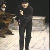 Actress Diane Venora as Hamlet in a scene fr. the New York Shakespeare Festival production of the play "Hamlet." (New York)