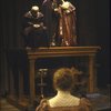 Actors (L-R) George Hamlin, J. T. Walsh & Raphael Sbarge in a scene fr. the New York Shakespeare Festival production of the play "Hamlet." (New York)