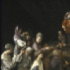 Actor Kenneth McMillan (C) w. cast members in a scene fr. the New York Shakespeare Festival production of the play "Henry IV Part 1" at the Delacorte Theatre in Central Park. (New York)