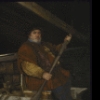 Actor Kenneth McMillan as Falstaff in a scene fr. the New York Shakespeare Festival production of the play "Henry IV Part 1" at the Delacorte Theatre in Central Park. (New York)