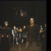 Actors (L-R) Stephen Markle & Mandy Patinkin w. cast members in a scene fr. the New York Shakespeare Festival production of the play "Henry IV Part 1" at the Delacorte Theatre in Central Park. (New York)