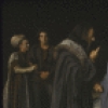 Actors (L-R) Margaret Whitton, Mandy Patinkin, Max Wright, Susan Berman, Ralph Drischell & Todd Waring in a scene fr. the New York Shakespeare Festival producton of the play "Henry IV Part 1" at the Delacorte Theatre in Central Park. (New York)