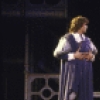 Actors (L-R) James Goodwin and Jerome Dempsey in a scene from the New York Shakespeare Festival production of the play "Two Gentlemen of Verona" at the Delacorte Theater in Central Park. (New York)