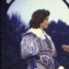 Actors (L-R) James Goodwin and Thomas Gibson in a scene from the New York Shakespeare Festival production of the play "Two Gentlemen of Verona" at the Delacorte Theater in Central Park. (New York)