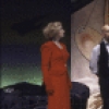 Actors (L-R) Ellen McEldudd, Erick Avair & Jared Harris in a scene fr. the New York Shakespeare Festival production of the play "'Tis Pity She's a Whore." (New York)