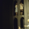 Actors (L-R) Daniel Oreskes, Erick Avair, Frank Raiter & Helmar Augustus Cooper in a scene fr. the New York Shakespeare Festival production of the play "'Tis Pity She's a Whore." (New York)
