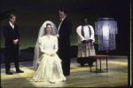 Actors (L-R) Val Kilmer, Jeanne Tripplehorn, Jared Harris & Wendell Pierce in a scene fr. the New York Shakespeare Festival production of the play "'Tis Pity She's a Whore." (New York)
