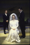 Actors (L-R) Val Kilmer, Jeanne Tripplehorn & Jared Harris in a scene fr. the New York Shakespeare Festival production of the play "'Tis Pity She's a Whore." (New York)