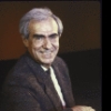 Producer Moe Septee in a publicity shot fr. the Broadway musical revue "Those Were the Days." (New York)