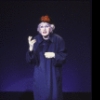 Actress Mina Bern in a scene fr. the Broadway musical revue "Those Were the Days." (New York)