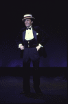 Actor Bruce Adler in a scene fr. the Broadway musical revue "Those Were the Days." (New York)
