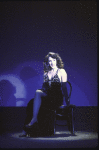 Actress Lori Wilner in a scene fr. the Broadway musical revue "Those Were the Days." (New York)