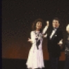 Actors (L-R) Eleanor Reissa, Bruce Adler, Mina Bern, Robert Abelson & Lori Wilner in a scene fr. the Broadway musical revue "Those Were the Days." (New York)