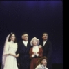 Actors (L-R) Lori Wilner, Robert Abelson, Mina Bern, Bruce Adler & Eleanor Reissa in a scene fr. the Broadway musical revue "Those Were the Days." (New York)