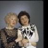 Actresses (L-R) Mina Bern & Eleanor Reissa in a scene fr. the return engagement of the Broadway musical revue "Those Were the Days." (New York)