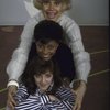 Actresses (Top-Bottom) Carol Channing, Leslie Uggams & Andrea McArdle in a publicity shot fr. the National tour of the musical revue "Jerry's Girls." (New York)