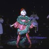 Actress Carol Channing in a scene fr. the National tour of the musical revue "Jerry's Girls." (New York)