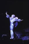 Actress Carol Channing in a scene fr. the National tour of the musical revue "Jerry's Girls." (New York)