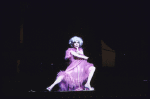 Actress Carol Channing in a scene fr. the National tour of the musical revue "Jerry's Girls." (New York)