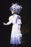 Actress Carol Channing in a scene fr. the National tour of the musical revue "Jerry's Girls." (New York)