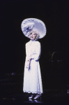 Actress Carol Channing in a scene fr. the National tour of the musical revue "Jerry's Girls." (New York)