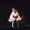 Actresses (L-R) Carol Channing & Leslie Uggams in a scene fr. the National tour of the musical revue "Jerry's Girls." (New York)