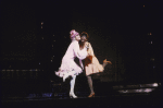 Actresses (L-R) Carol Channing & Leslie Uggams in a scene fr. the National tour of the musical revue "Jerry's Girls." (New York)
