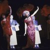 Actresses (L-R) Andrea McArdle, Carol Channing & Leslie Uggams in a scene fr. the national tour of the musical revue "Jerry's Girls." (New York)
