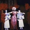 Actresses (L-R) Andrea McArdle, Carol Channing & Leslie Uggams in a scene fr. the national tour of the musical revue "Jerry's Girls." (New York)