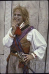 Actor Peter MacNicol in a scene from the New York Shakespeare Festival production of the play "Twelfth Night" at the Delacorte Theater in Central Park. (New York)