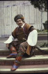 Actor William Duff-Griffin in a scene from the New York Shakespeare Festival production of the play "Twelfth Night" at the Delacorte Theater in Central Park. (New York)