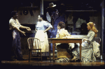 Actors (L-R) Michel Bell, Gretha Boston, Lonette McKee & Rebecca Luker in a scene fr. the revival of the Broadway musical "Showboat." (New York)