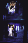 Actors Rebecca Luker & Mark Jacoby in a scene fr. the revival of the Broadway musical "Showboat." (New York)