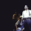 Actor Michel Bell (C) w. cast in a scene fr. the revival of the Broadway musical "Showboat." (New York)
