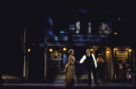 Actors Elaine Stritch & John McMartin in a scene fr. the revival of the Broadway musical "Showboat." (New York)
