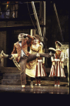 Actors Dorothy Stanley & Joel Blum in a scene fr. the revival of the Broadway musical "Showboat." (New York)