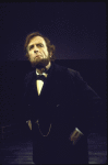 Actor Fritz Weaver as Abraham Lincoln in the Chelsea Theater Center's production of the one-man play "Lincoln." (New York)