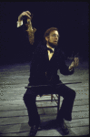 Actor Fritz Weaver as Abraham Lincoln in the Chelsea Theater Center's production of the one-man play "Lincoln." (New York)