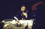 Actor Fritz Weaver as Abraham Lincoln in the Chelsea Theater Center's production of the one-man play "Lincoln." (New York)