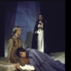 Actors (L-R) Jane Staab, Frank Langella & Patricia Elliott in a scene fr. the Chelsea Theater Center's production of the play "The Prince of Homburg." (New York)