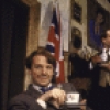 Actors (L-R) Sullivan Brown, Brooks Baldwin & K. C. Kelly in a scene fr. the  production of the play "Writer's Cramp." (New York)